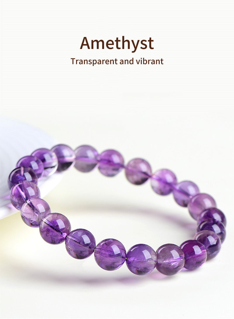 Grade 5A Brazilian Amethyst Bracelet
