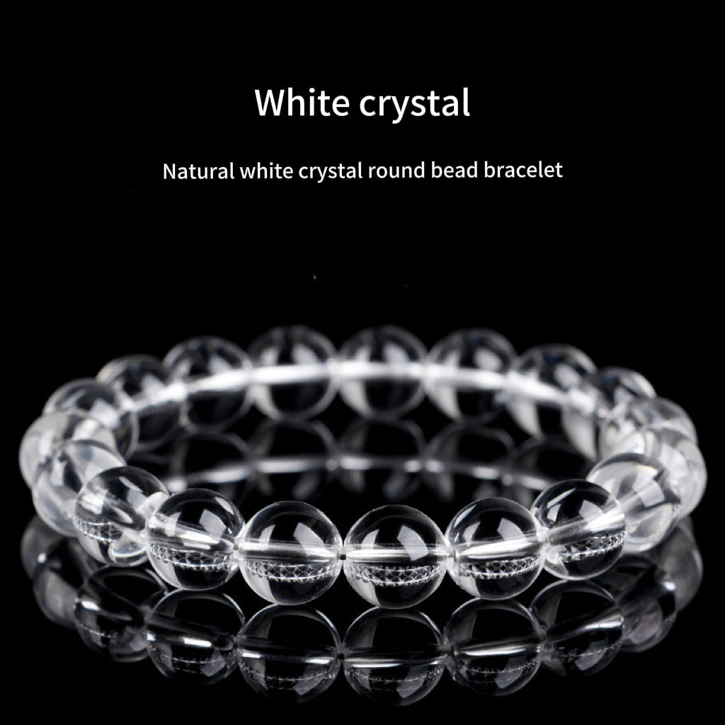 Natural Donghai White Crystal Bracelet