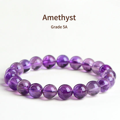 Grade 5A Brazilian Amethyst Bracelet