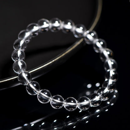 Natural Donghai White Crystal Bracelet