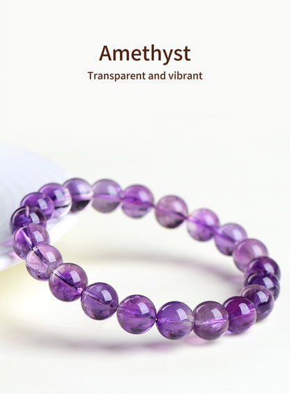 Grade 5A Brazilian Amethyst Bracelet