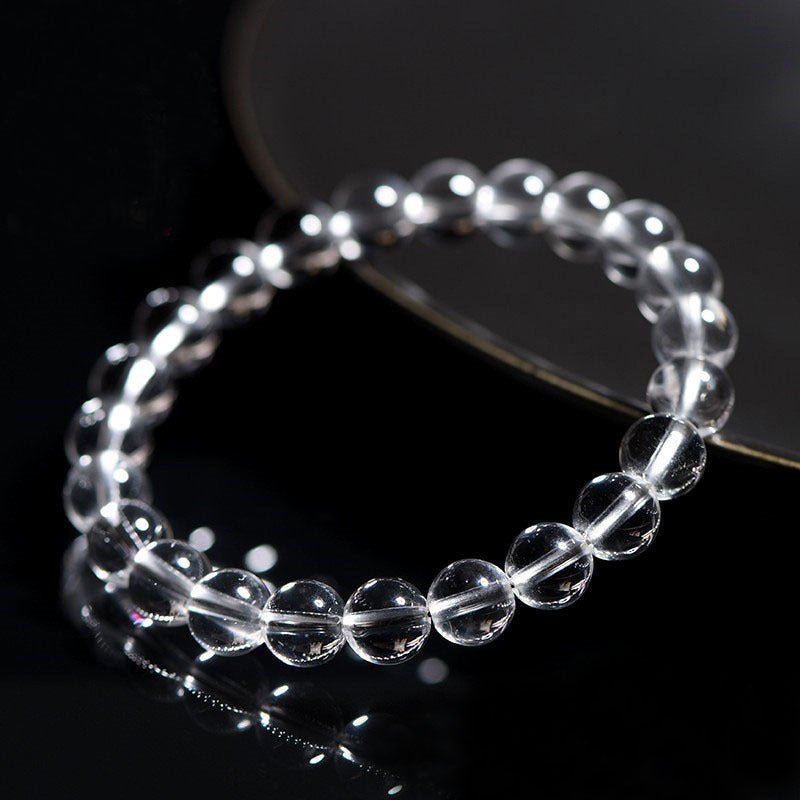 Natural Donghai White Crystal Bracelet