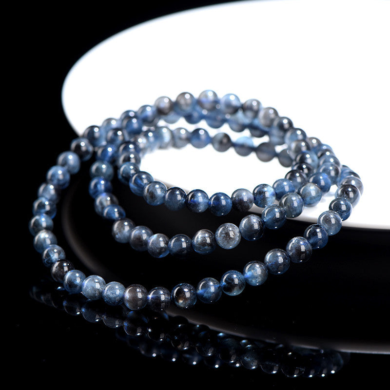 Grade 5A Deep Blue Aquamarine Bracelet
