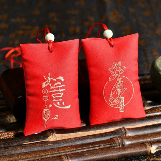 Positive energy sachets/Taoist sachets/Taoist amulets- Ji Xiang Ru Yi