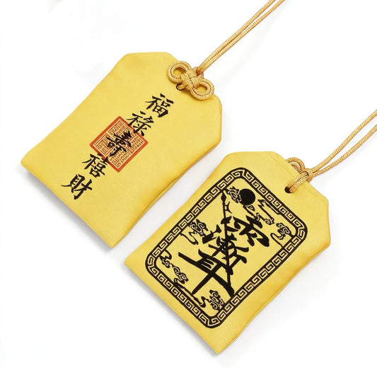 Positive energy sachets/Taoist sachets/Taoist amulets-Fu Lu Shou Xi Cai